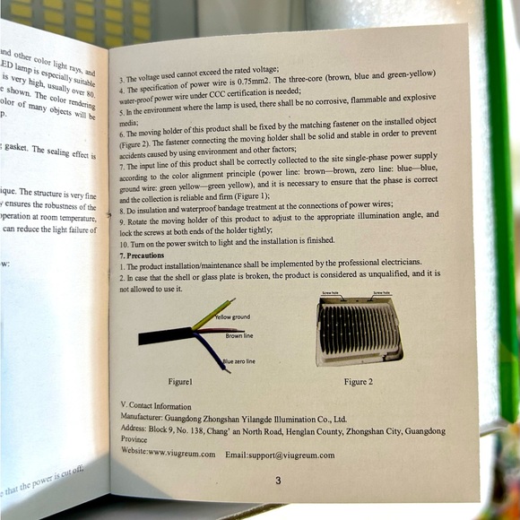 Viugreum 30w/110v LED Flood Light Warm White Outdoor Spotlight - JPD5PT30W/110V - Picture 7 of 9